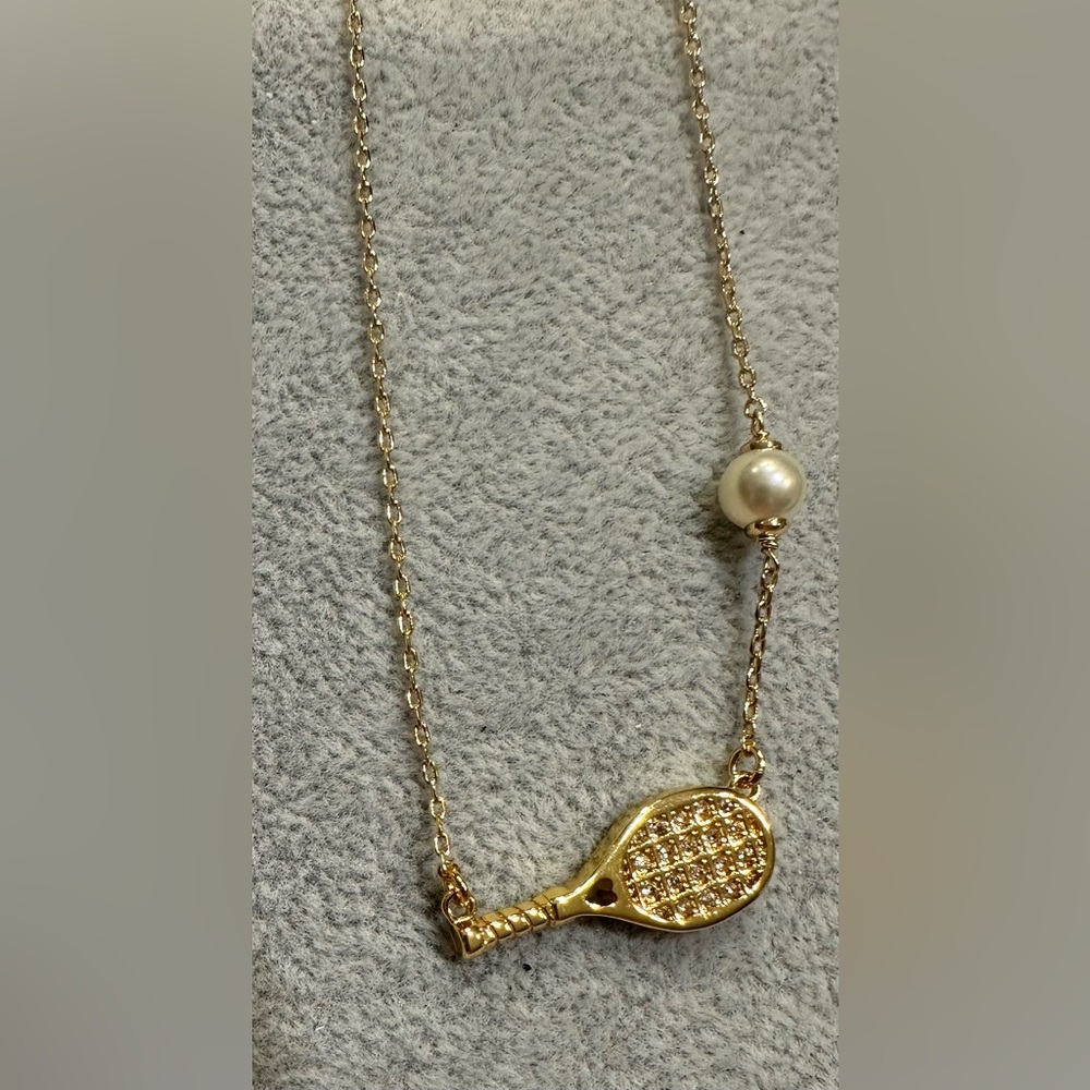 Kate Spade Queen of the Court Tennis Necklace NWT - Picture 5 of 8